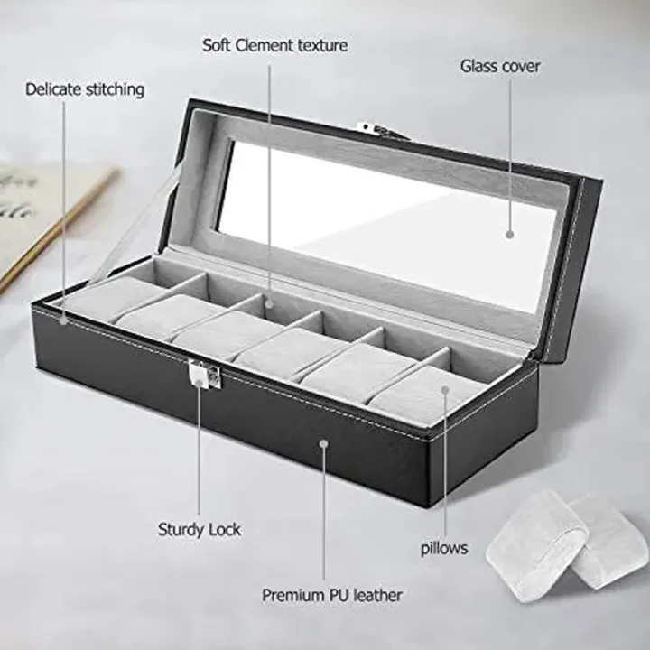 6%20Slot%20Luxury%20Watch%20Box%20with%20Attractive%20Display%20Case,%20Creative%20Design%20for%20Storage%20and%20Gift%20Use%20-%20Image%204