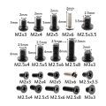 500Pcs M2 M2.5 M3 KM Screw Flat Head Phillips Screws Notebook Screws Kit For Computer Small Screw. 
