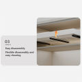 GC Pull Out Cabinet Organizer Fixed With Adhesive Film, Carbon Steel Slide Out Drawers, Sliding Drawers Pantry Shelf For Kitchen, Living Room,Home. 