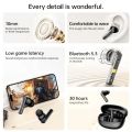 AWEI T88 ANC TWS Earbuds,  -35dB Deep Noise Cancelling Wireless Headphones with ENC and 4 Microphones In-Ear Handfree Earbuds. 