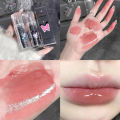 Cappuvini Butterfly Iced Mirror Lip Glaze Watery Moisturizing Lip Gloss Long Lasting No Fading Lip Tint.