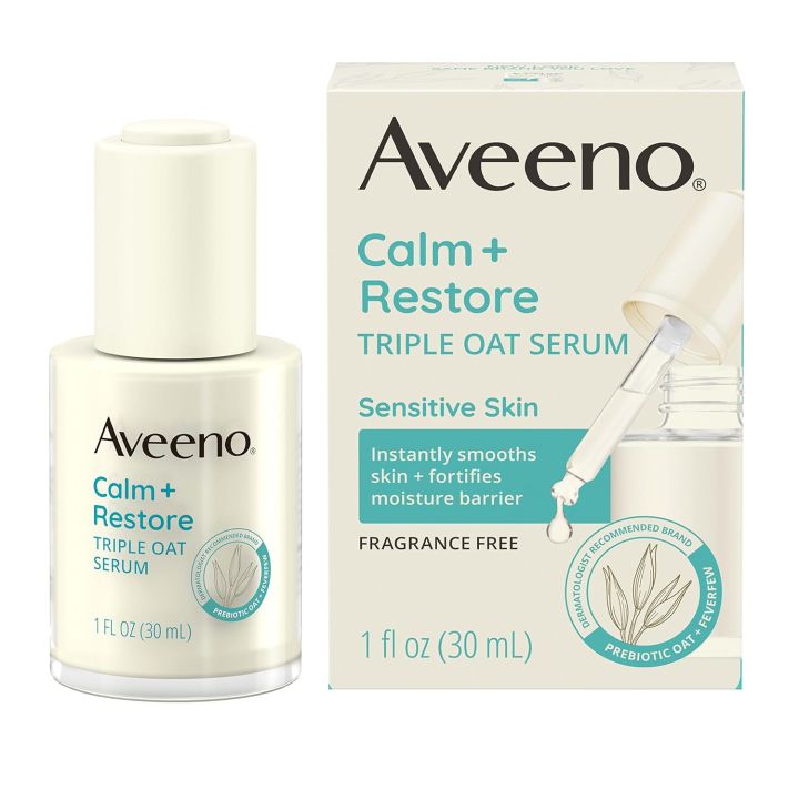 Aveeno Calm + Restore Triple Oat Serum – 30ml