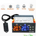 STC-3028 Digital Humidity Temperature Controller Supply AC 220V for fridge Water Heater Incubator SHT-20 Replace W1209 XM-18 XH-M452 SHT2000. 