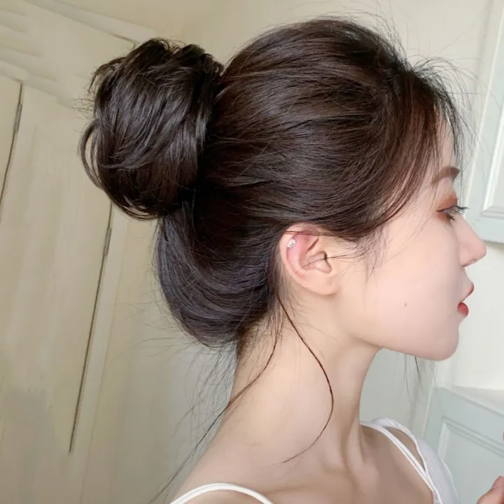 Women%20Synthetic%20Hair%20Bun%20Scrunchy%20False%20Hair%20Pieces%20Messy%20Curly%20Hair%20Band%20Rubber%20Band%20Elastic%20Hair%20Extension%20Curly%20Chignon%20Natural%20Wig%20-%20Image%204