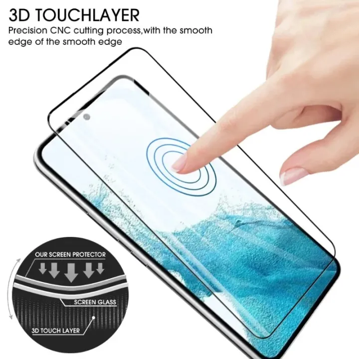2Pcs%20Fingerprint%20Unlocking%200.18mm%209H%20Tempered%20Glass%20For%20Samsung%20Galaxy%20S24%20Ultra%20S23%20S22%20S21%20Plus%20FE%20Note%2020%20Screen%20Protector%20-%20Image%205