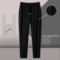 AH FASHION Solid Colour China Micro Stitch Fabric Trouser For Men. 