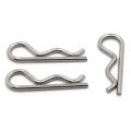Stainless Steel R Shaped Spring Cotter Clip Pin M1 M1.2 M1.6 M1.8 M2 M2.5 M3 M3.5 M4 M5 Fastener Hardware for Repairing Cars. 