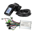 24V 36V 48V 350W 18A Thumb Throttle Scooter Brushless Controller Replacement Electric Bicycle E-Bike with S886 LCD Display Panel. 
