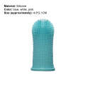 1Pc Creative Pet 360 Degree Clean Cleaning Abrasion Resistant Finger Cover Toothbrush Oral Diseases for Dogs Cats Puppy Kitten. 