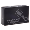 EITGZWAS 4X Solar-Powered LED Flashlight / Keychain.