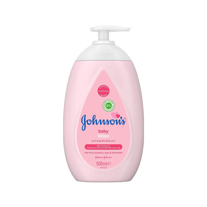 International European product Skin care Johnsons baby lotion used for baby - 500 ml