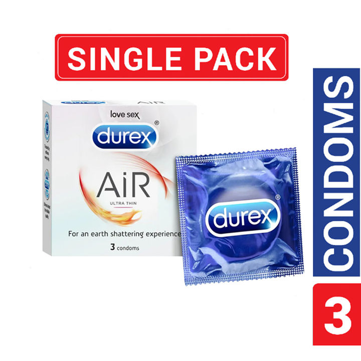 Durex%20-%20Air%20Ultra%20Thin%20Condom%20For%20Men%20Single%20Pack%203%20pcs%20-%20Image%202
