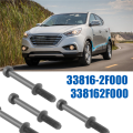 4Pcs Fuel Injector Clamp Bolt Assembly for Ix35 Carnival Sorento 338162F000 33816-2F000. 