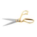 Golden Handle Stainless Steel Tailor Scissors.