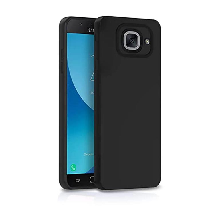 For Samsung Galaxy j7 Max Soft Liquid Silicone Soft Gel Rubber Shockproof Cover Case (Back Case Cover For Smartphone)
