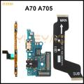 For Samsung Galaxy A70 A705F A705DS A705FN Power Volume Side Button Strip Mainboard LCD USB Charing Board Microphone Flex Cable. 