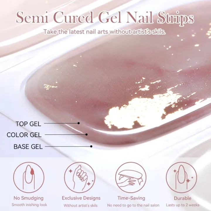 Harunouta%2020Tips%20Holographics%20Semi-cured%20Nail%20Gel%20Wraps%20Press%20On%20Nails%20Gel%20Polish%20Nail%20Stickers%20Nail%20Charms%20Full%20Cover%20Nails%20-%20Image%206