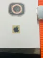 For Apple logo decal, Iphone logo sticker, Glitter Apple decal, Foil Apple Sticker, Rose Gold Apple logo Decal, Iphone logo decal. 