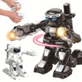 2pcs Boxing Sparring Robot 2.4g Remote Control Intelligence Fighting Robot Toys With Light Sound For Children Gifts.