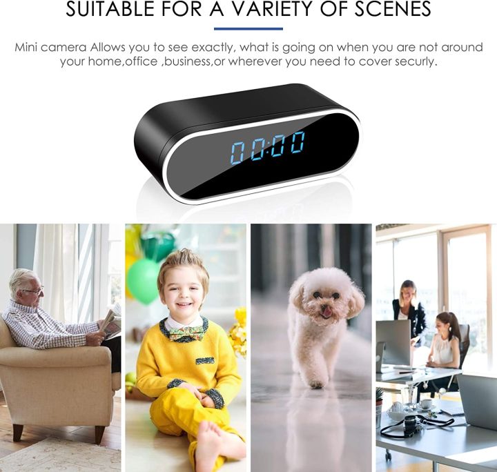 Full%20HD%201080P%20Wifi%20Clock%20Camera%20WIFI%20Control%20Concealed%20IR%20Night%20View%20Alarm%20Camcorder%20Digital%20Clock%20Video%20Camera%20Mini%20DV%20DVR%20-%20Image%204