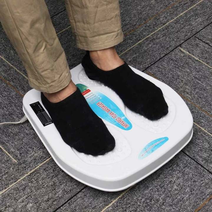 1x Electric Foot Massager Vibration Infrared Therapy Blood Circulation ...