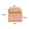 Wood Box and Block Toys, Educational Baby Wooden Square Box Toys Promote Independence for Toddlers. 