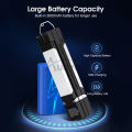 Auoyo Camping Light Work Light Flashlight Portable Adjustable Repair Light USB Rechargeable Warning Light Magnetic Work Light Camping Lantern with Hook for Car Repair Outdoor Home Camping Emergency.