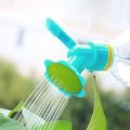 2 pcs Prostuff.In 2 In 1 Bottle cap sprinkler Dual Head Bottle watering spout Double watering Nzzule for indoor scedling plant Garden. 