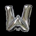 16 Inch Silver Alphabets Foil Balloons Letter A to Z.