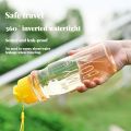 650ML Transparent Water Bottle Portable Sport Bottle for Drinking Kitchen Tools Water Bottles for School Gym Travel Girl and Boy.