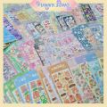 🇲🇾Ready Stock cute ins sticker korean style beauty stickers 手账可爱风贴纸 咕卡贴纸 ins风 可爱风 韩系风手账贴纸.