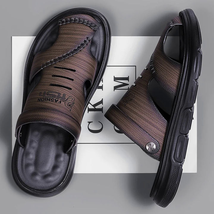 Mens%20leather%20sandals%20Summer%20Classic%20Mens%20Slippers%20soft%20sandals%20fashion%20casual%20comfortable%20outdoor%20beach%20walking%20shoes%20-%20Image%206