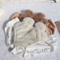 Winter Women Lingerie Sets Underwear Set Plush Soft Warm Bra Sets Girls' Lovely Bear Ropa Interior Femenina Lingery Amour zii. 