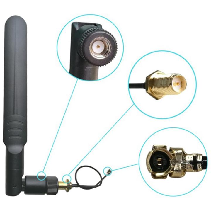 Wifi Module Antenna 2.4GHz 5GHz 5.8Ghz Antenna 8dBi RP-SMA Connector Dual Band wifi Antena ...