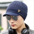 Men Warm Baggy Weave Crochet Winter Wool Knit Ski Beanie Caps Hat.