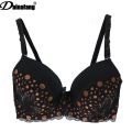 【VisioN Shop】38/85 40/90 DE cup big size push up bra,cotton dot underwear bras for women,fashion lingerie brassiere. 