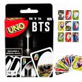 Uno BTS Card Game Photo Carte - 112 Cards Mattel Official Large Cards Kpop Bangtan Game.