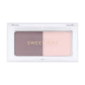 Cool Tone Shading Nose Shadow Palette Double-color Shaping Face Makeup Natural Contour Matte Powder Highlighter Plate.