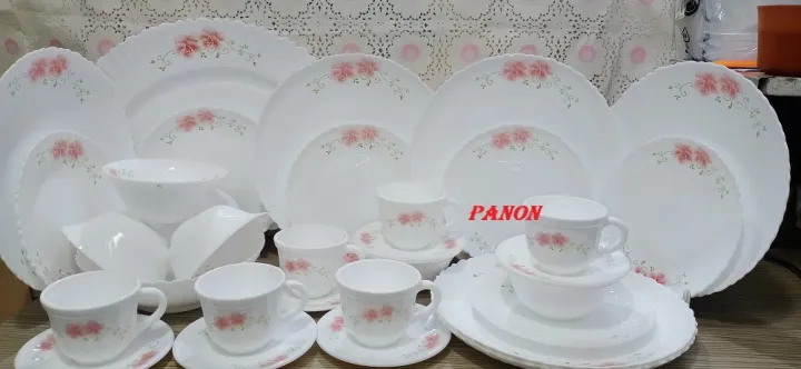32%20Pcs%20Pyrex%20Opal%20Glassware%20White%20Oven%20Save%20Dinner%20Set.%20Model%20Red%20Pata%20-%20Dinner%20Set%20-%20dinner%20set%20-%20Image%207