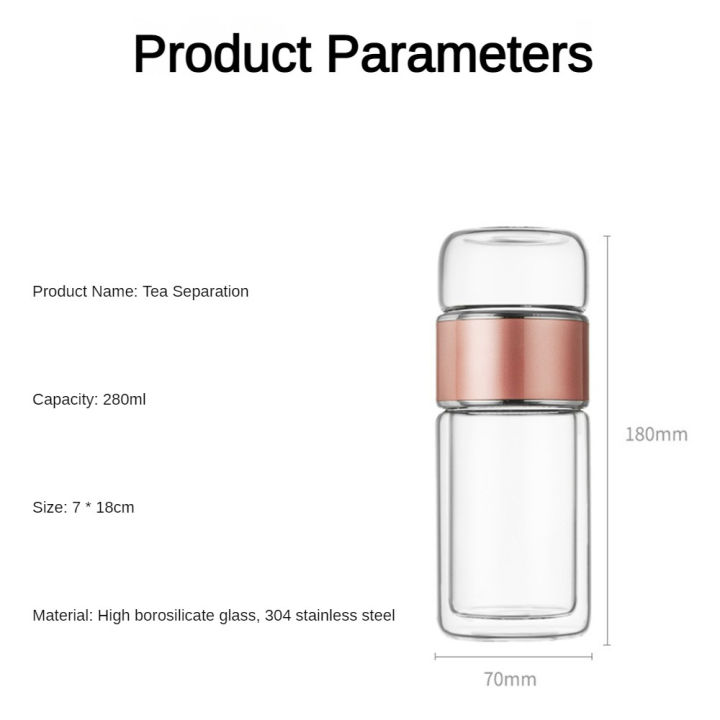 Water%20Cup%20280ml%20Tea%20Water%20Separation%20Cute%20Make%20Tea%20Portable%20Water%20Bottles%20And%20Jugs%20Tea%20Separator%20Cup%207*18cm%20Double%20Layer%20Glass%20-%20Image%204