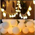 28 led Ball shape Fairy Lights, warm white snow ball Waterproof Decorative Fairy Light - Room Decoration Light.