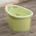 Baby Tub Bucket Infant Bathtub Portable Comfortable Newborn Shower Bucket Baby Essentials Baby Bath Bucket Baby Bath Tub for Kids, Toddlers.