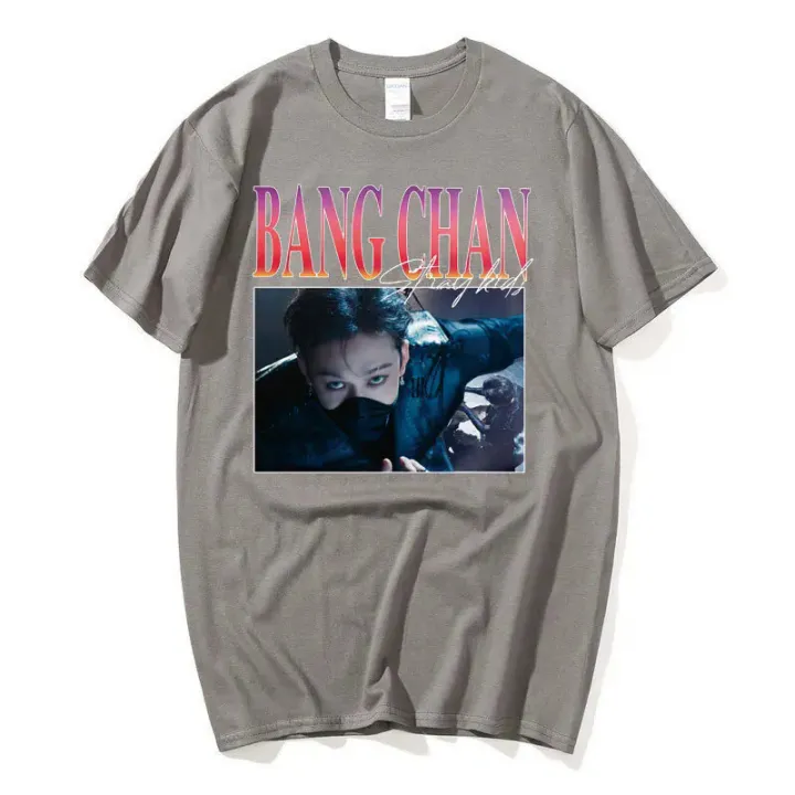 Stray%20Kids%20Bang%20Chan%20T-shirt%20Korean%20streetwear%20tshirt%20KPOP%20Concert%20graphic%20cotton%20tee%20SKZ%20Bang%20Chan%20group%20music%20straykids%20tshirt%20-%20Image%202