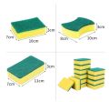 10 pcs Dishwashing Sponge Kitchen Nano Emery Magic Clean Rub Pot Rust Focal Stains Sponge Removing Kit Cleaning Brush Sponges. 