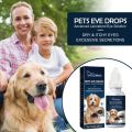 Cataract Drops For Pets, Therapeutic Eye Lubricating Drop For Dog Cats, Improve Vision Clarity, Health Dryness. 