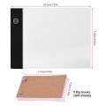 Portable Flip Book Kit with Light Pad Tablet LED Light Box 3 Level Brightness Control 300 Sheets Flipbook Paper with Binding Screws for Tracing and Drawing-#2. 