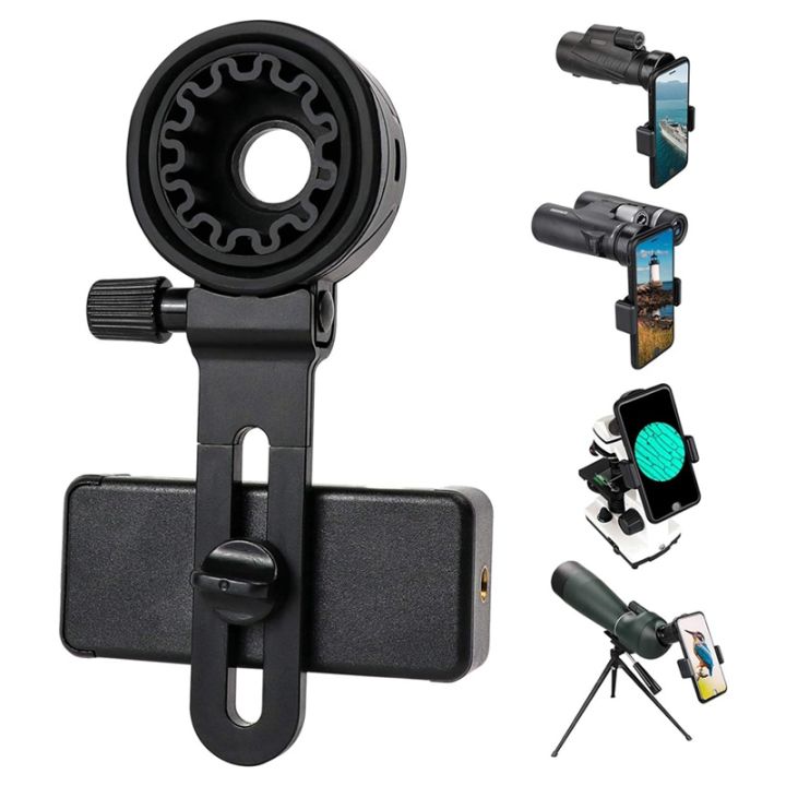 Telescope%20Phone%20Adapter,%20Universal%20Cell%20Phone%20Mount%20For%20Binoculars,%20Monocular,Microscope,Smartphone%20Holder%20Clip%20Bracket%20-%20Image%204