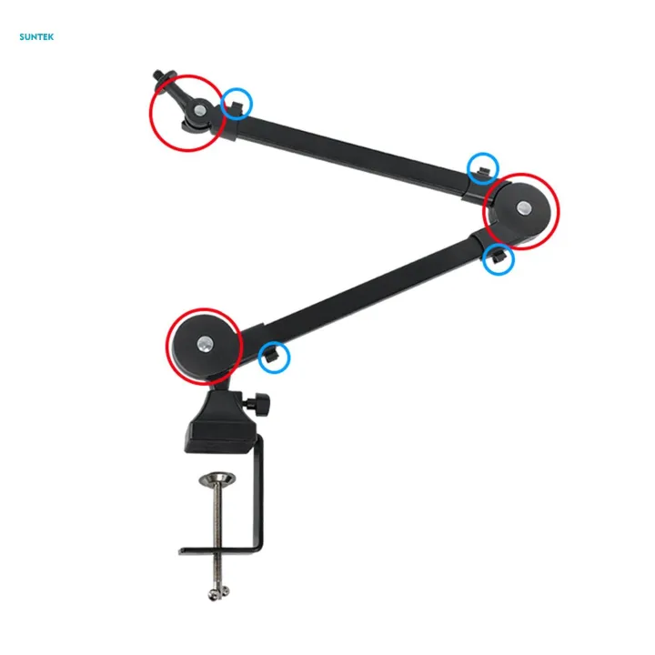 Microphone%20Arm%20Mic%20Stand%20Desk%20Mounted%20Foldable%20Clip%20on%20Cable%20Management%20Holder%20Accessory%20360%C2%B0%20Rotation%20Space%20Saving%20for%20Video%20Gaming%20-%20Image%207