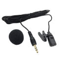 Noise canceling microphone Universal 220V Clip-on 3.5mm Jack Wired Microphone Mic for PC Computer. 