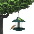 Bird Feeder Automatic Foot Feeding Tool Outdoor Bird Feeder Hanging Nut Feeding Multiple Hole Dispenser Holder Food Container.